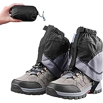2 Guêtres Trekking Imperméables - Sportiva - Gris/Noir - Taille L - Neuf