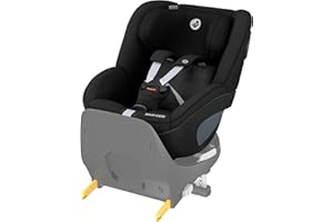 Maxi-Cosi Pearl 360 dla niemowlaka i-Size, Fotelik samochodowy obrotowy 360, od 3 miesięcy do 4 lat (61–105 cm), Obracanie jedną ręką, ClimaFlow, Uprząż z systemem Easy-In, G-CELL, Authentic Black