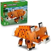 LEGO Minecraft Tilki 21588-10 Yaş ve &Uuml;zeri &Ccedil;ocuklar i&ccedil;in Hareketli Bacakları, D&ouml;nebilen Boynu ve Ayarlanabilir Başı Bulunan D