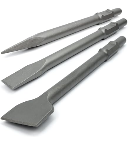 SDS Plus Meißel 400mm - Spitzmeißel & Flachmeißel Für Bohrhammer - Kraftfeld Qualität