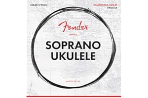 Fender® California Coast - Cuerdas para ukelele soprano