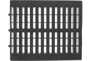 Angoily Drain Cover, Drain Grate Outdoor Drainage Channel Grate Rainwater 25x30cm Well Sewer Covers for Driveway Patio Pool Deck