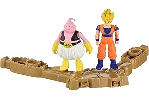 Bandai - Dragon Ball Super - Set De Combat Mini-Battle - 2 Figurines + 2 socles - Modèle aléatoire - 35940