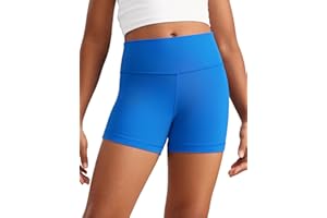 CRZ YOGA Girls Butterluxe Cycling Shorts Breathable Safety Dress Short Stretchy Dancing Bike Basic Pants Summer Schoolwear