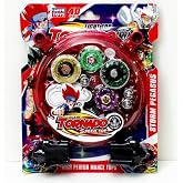 Beyblade 4-Piece Metal Set with Arena and 2 with Lights