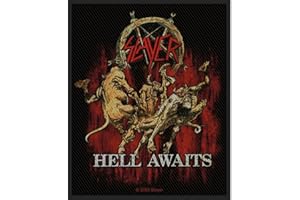 Razamataz Slayer Hell Awaits Patch Woven 8 x 10 cm