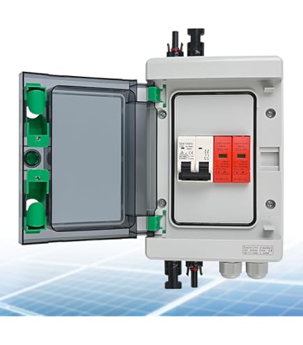 Pv Anschlusskasten 1 String Dc überspannungsschutz Pv Solar