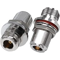 2 Stück N-Stecker Auf N-Stecker Adapter – 50 Ohm, Vergoldete Kontakte, Für CB-Funk, WLAN, Antennen