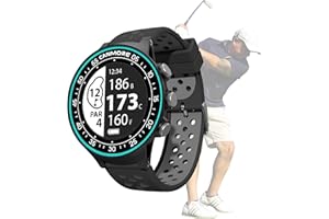 CANMORE TW411 Montre GPS de Golf avec Tracker d'activité, Plus de 41 000 Parcours mondiaux préchargés gratuits, Puce IC améliorée, Turquoise
