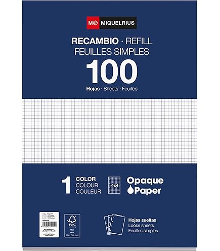 200 vellen (400 pagina's) 4 gaten A5-formaat 14,5 x 20,5 cm. voor