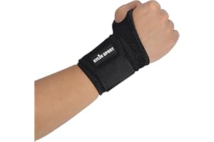 KYLIN SPORT Paire de support de poignet réglable pour tennis, basket-ball, badminton, cyclisme, gym, fitness