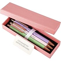 Pink Pretty Cute Ballpoint Pen Stylus Tip Motivational - New Zealand - View #2