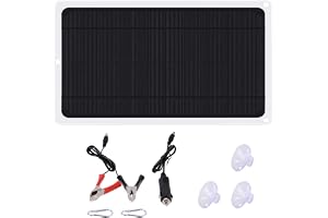 20W 12V Solpanel Högeffektiv Modul PV Power för Batteriladdning Av Båtar, Husvagnar, Husbilar och Andra Applikationer Utanför