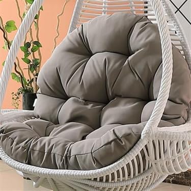 Cuscino Seduta Quadrato 16x16 Pollici | Morbido Per Sedia Da Pranzo E Giardino | Poliestere Beige 1416