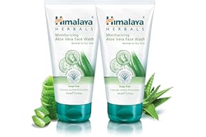 Himalaya Nawilżający Aloes Vera Twarz Myć Się 2 Pakiet z 150 ml