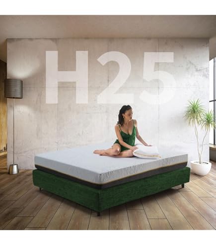 ComfyLine Materasso Singolo 80x190 Cm - Memory Foam, 7 Zone, Anallergico, Made In Italy