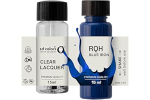 SD COLORS Blue Iron RQH Peinture de retouche 15 ML