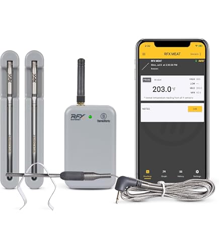 ThermoWorks RFX | Smart Wireless Meat Thermometer | Wi-Fi & Radio