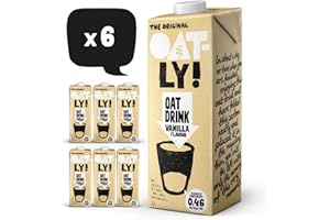 Oatly Vanilla Drink 1 Litre (Pack of 6)