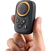 GOTOOLZ Wearable Bluetooth Speaker, Bluetooth 5.4 Clip On Wireless Speaker with Mic, TWS Function, 12Hrs Playtime, IPX5 Water