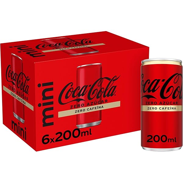 Coca-Cola Zero Azúcar, Refresco de Cola sin Azúcar, sin