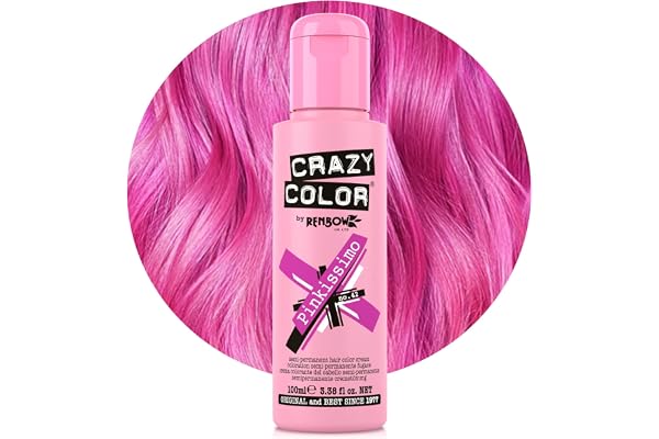 Crazy Color Pinkissimo no 42, 100ml - crème colorante rose choquante