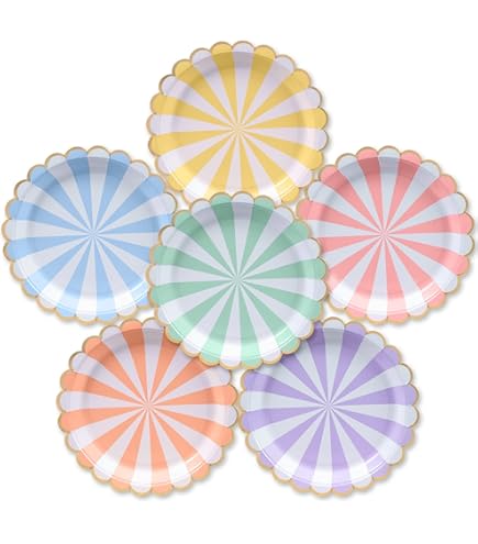 60 PCS Bicchieri di Carta a Pois Oro, 250ml Bicchieri Carta Colorati