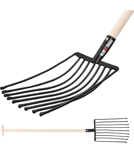 Freund Victoria Ernkönig Fourchette à Fumier 4 Dents – Manche Frêne 135 Cm, Qualité Allemande Forgée