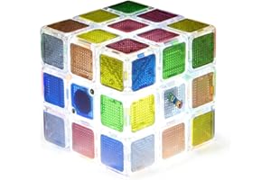 RUBIK'S Rubik’s Cube, Pulse Cube, Light-Up Brain Teaser Puzzle for Adults & Speedy Solvers, Solve the Challenge Before the Lights Turn Off, Problem-Solving Fidget Toy for Kids, Ages 8 & Up