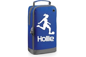 beyondsome Girls Personalised Football Boot Bag