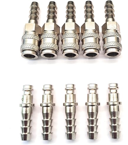 Rectus 21 Type - Jeu de connecteurs rapides avec queue de tuyau de 8 mm utilisé
