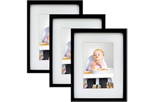 BD ART Zestaw 3 ramek na zdjęcia 15 x 21 cm, 3 sztuki, czarne