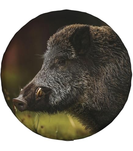 Copriruota Di Scorta Universale 16 Pollici - Motivo Cinghiale, Impermeabile Per SUV E Camion - Foto 10