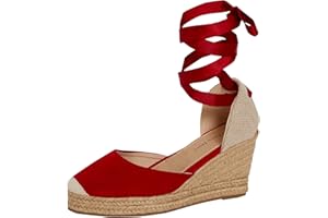 Lora Dora Womens Espadrille Wedge Sandals Ladies Strappy Hessian Wedges Summer Shoes Ankle Tie Leg Straps