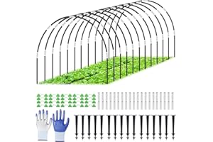 Bcuuozeeing Tunnel per piante, 30 fogli per aiuole rialzate, tunnel per aiuole rialzate, tunnel per piante rialzate, pneumatici per serra per aiuole rialzate, pneumatici fai da te