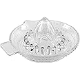 KitchenCraft Manual Glass Citrus Juicer, Lemon Squeezer, 14.5 cm