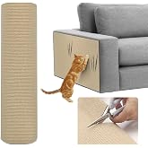 Sazhdmo 200cm x 40cm self-adhesive cat scratching mat, do-it-yourself cat scratching board, cat wall, scratching ta