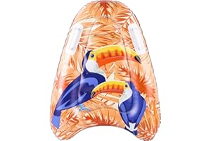 FILOEEX Floating Surfboard,Inflatable Surfboard with Handles,Portable Bodyboard for Kids,Lightweight Outdoor Floats Boards, Pool Float Beach Surfboard for Beach Surfing Swimming Summer Water Fun