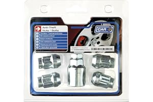 Sumex Anti Theft Locking Wheel Bolt Nuts & Key (12x1.50) to fit Kia Picanto