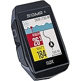 SIGMA SPORT ROX 11.1 EVO Black | Fahrradcomputer kabellos GPS & Navigation inkl. GPS Halterung | Outdoor GPS Navigation mit S