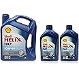 Shell Helix Hx7 10W-40 Synthetic Motor Oil (10,000 Kms, 6 Litres Combo Pack)