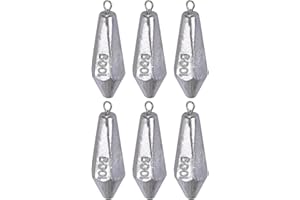 QualyQualy Poids de pêche Drop Shot Kit de contrepoids de pêche Chute coulée tête fraisée Plomb contrepoids de pêche Saumure