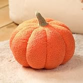 FiveMileBro Halloween Almohada de Calabaza de Peluche, Almohada de Calabaza 3D, Decoraci&oacute;n Esencial para Sof&aacute;, Cama, Fiestas