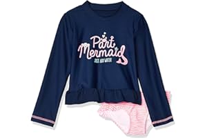 Simple Joys by Carter's Baby Girls' Rash Guard Set