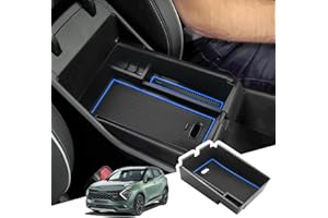 BIBIBO Kia Sportage NQ5 automatyczny podłokietnik samochodowy z matą schowek w podłokietniku środkowym schowkiem konsoli do przechowywania podłokietników dla Kia Sportage NQ5 (automatyczny) 2022 2023