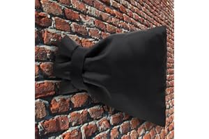 MAGICQCRAFT 1 Pack Outside Tap Cover for Winter, 15x21cm Waterproof Outdoor Garden Tap Cover Insulated Protector, Thickened Outdoor Tap Protector from Freezing Waterproof Thermal Tap Jacket, Black