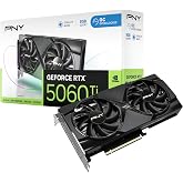 PNY GeForce RTX 5060 Ti 16GB OC GDDR6 128-Bit, DLSS 4, Ray Tracing, PCIe 5.0, 1440p High FPS Gaming Ekran Kartı &ndash; VCG5060T16D