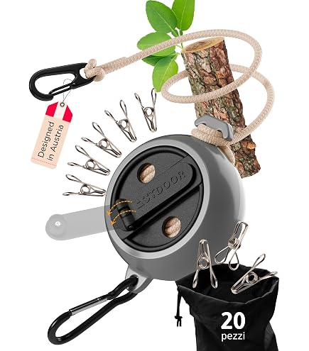 Baubar Tanica per acqua da 20 l, pieghevole, con pratico rubinetto e maniglia per il trasporto, con coperchio a vite, 100% ermetica, tanica per acqua per campeggio, attività all'aperto, ecc