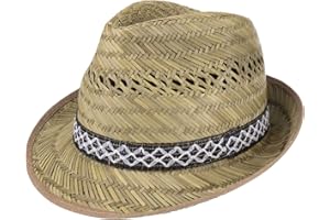 LIPODO Cappello di Paglia Raccoglitore (Protezione Solare) Donne/Uomo - Made in Italy - Cappello da Sole - Cappello di Paglia Leggera - Cappello da Spiaggia - Primavera/Estate