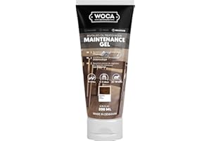 WOCA Maintenance Gel refreshing and regenerates all wood surfaces suitable for repairing of wear marks from animals, chairs and toys or high traffic areas as kitchen or stairs